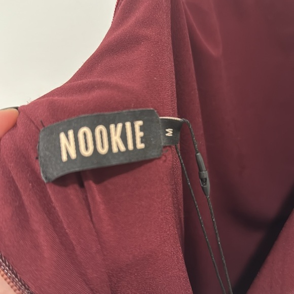 Nookie NWT Dejavu Midi Dress in Wine 🔥 - Picture 14 of 14